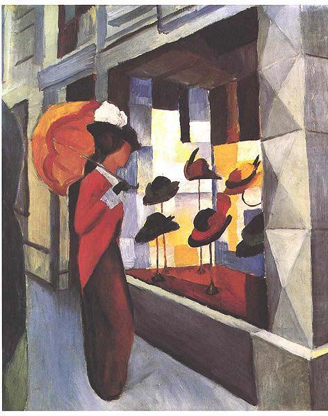 August Macke Hat Store china oil painting image